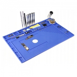 Podložka ESD Yihua 440 x 310 mm se servisním organizérem
