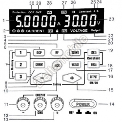 Laboratorní zdroj 30V 5A Yihua 3005D