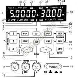 Laboratorní zdroj YIHUA 3005D 30V 5A