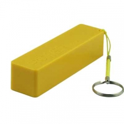Power Bank USB nabíječka, 2200 mAh, 1A žlutý (bulk) 