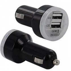 Nabíječka do auta 12/24V - 2 x USB  5V/2.1A