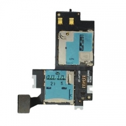 Flex kabel Samsung Galaxy Note 2 N7100, Čtečka SIM a microSD