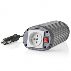 Měnič napětí do auta 12V DC – 230V AC 150W, Modifikovaná Sinusová Vlna