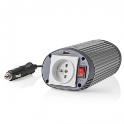 Měnič napětí do auta 24V DC – 230V AC 150W, Modifikovaná Sinusová Vlna