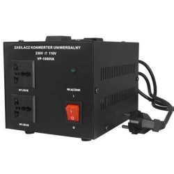 Měnič napětí 230V - 110V/110V-230V duální (1000VA/800W) 