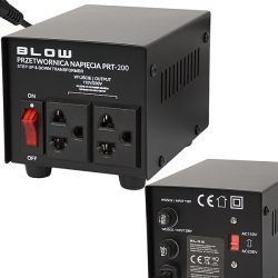 Měnič napětí 230V-10V/110V-230V 200W duální