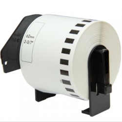 Kompatibilní papírové štítky pro Brother DK-22205, 62mm x 30,48m