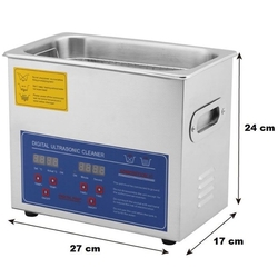Ultrazvuková vana 3l 220W s možností ohřevu