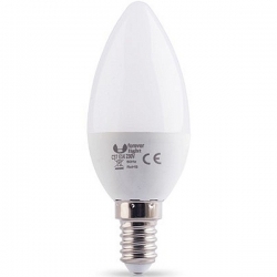 LED žárovka E14 6W (41W) teplá bílá (3000K)