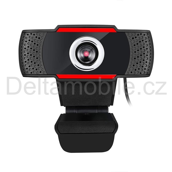 Webkamera pro PC USB 2.0 1080p s mikrofonem, černá