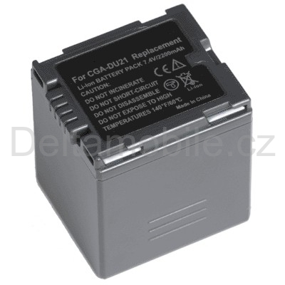 Baterie pro Panasonic CGA-DU21,HITACHI 4200mAh neoriginální