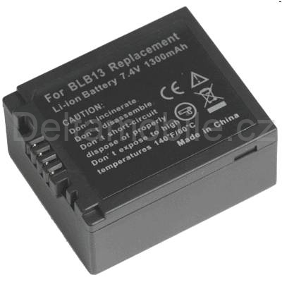 Baterie pro Panasonic DMW- BLB13  1300mAh neoriginální