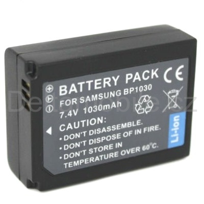 Baterie pro Samsung BP-1030,1130 1300mAh neoriginální