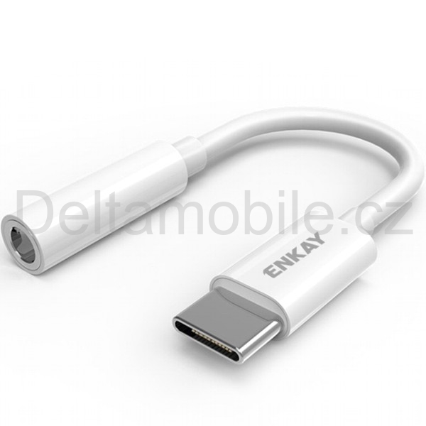 Adaptér USB-C na jack 3,5mm s DAC chipem