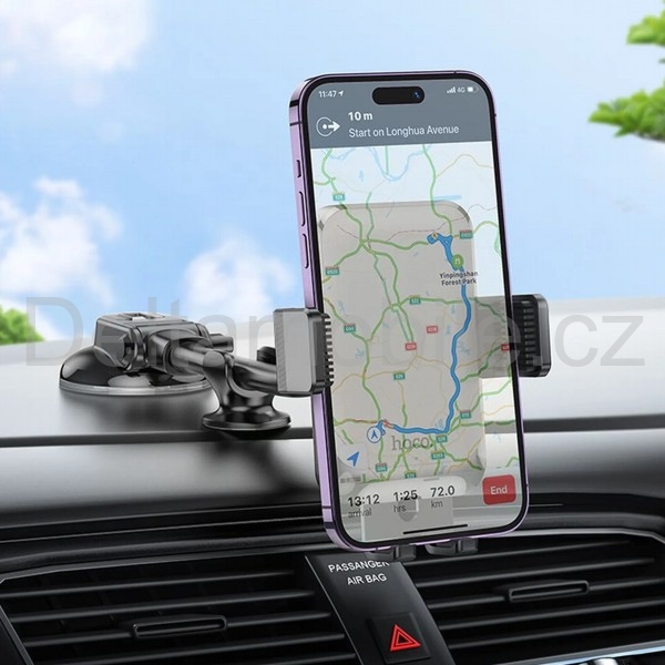 Univerzální držák na telefon do auta s přísavkou HOCO H27