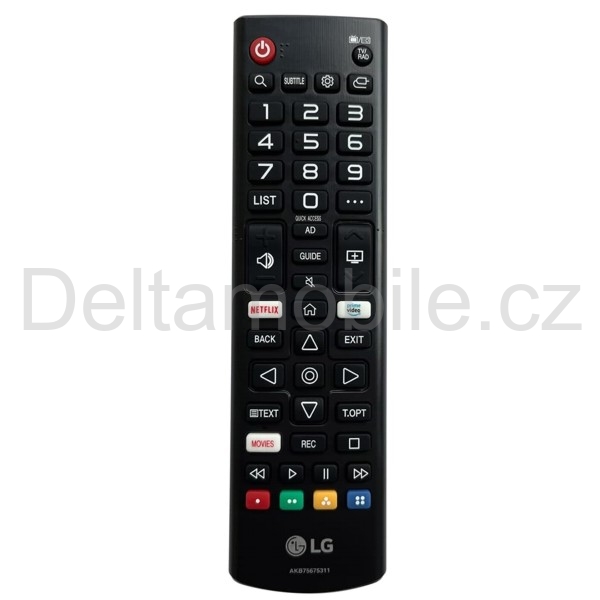 LG AKB75675311 originální dálkový ovladač s tlačítkem NETFLIX