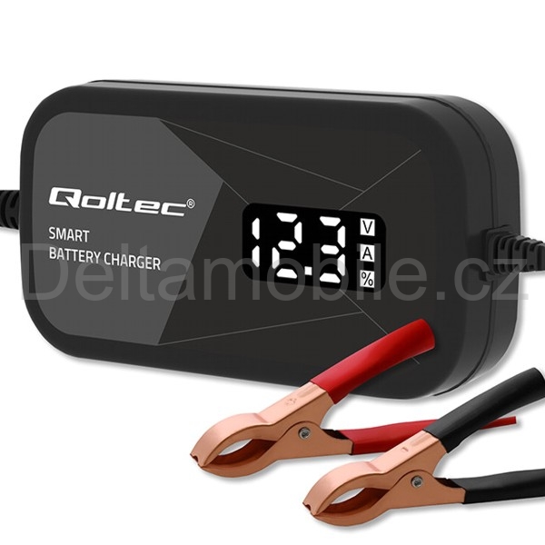Nabíječka baterií mikroprocesorová 12V 2A, Regenerace AGM GEL Baterií