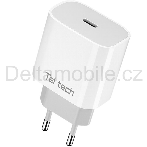 USB-C rychlá nabíječka GaN PD 45W TelTech TCH-06