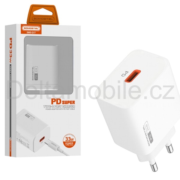 Rychlá síťová USB-C 33 W PD nabíječka Somostel SMS-Q17