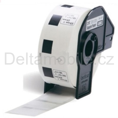 Kompatibilní papírové štítky pro Brother DK-11221, 23x23mm, 1000ks